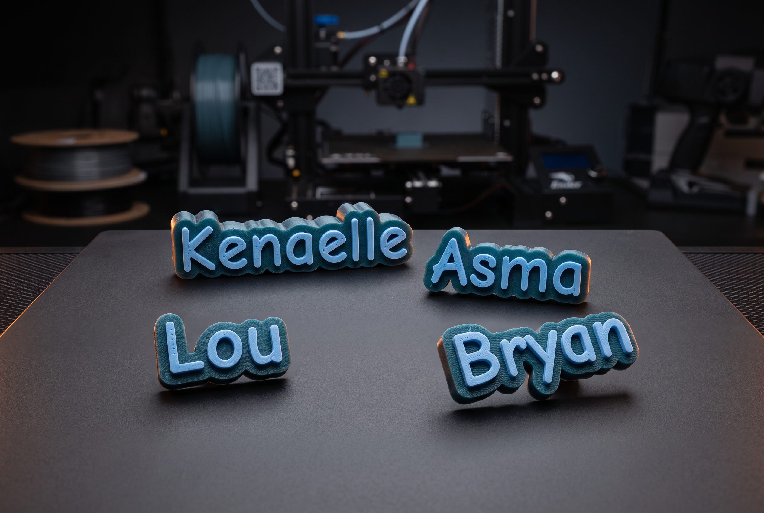 Toppers Prénom Crayon — impression 3D BrBulls02