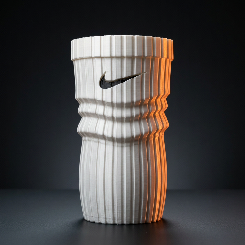 Vase chaussette nervuré 15 cm — impression 3D BrBulls02