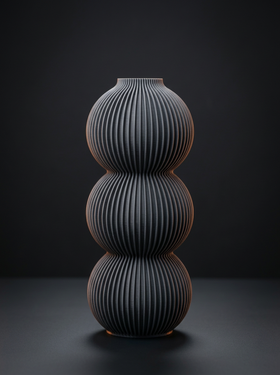 Vase triple boules 20 cm — impression 3D BrBulls02